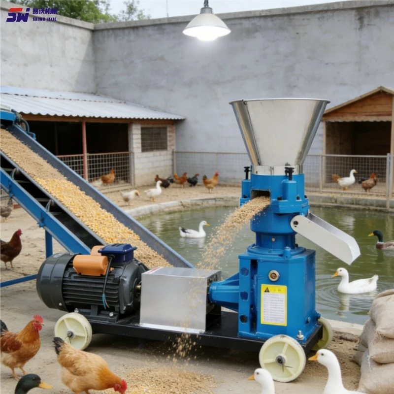 Pelletmaschine für Kleintierfutter
